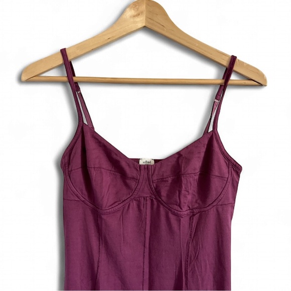 Wilfred Purple Fitted Bustier Camisole – Adjustable Straps - Picture 2 of 3
